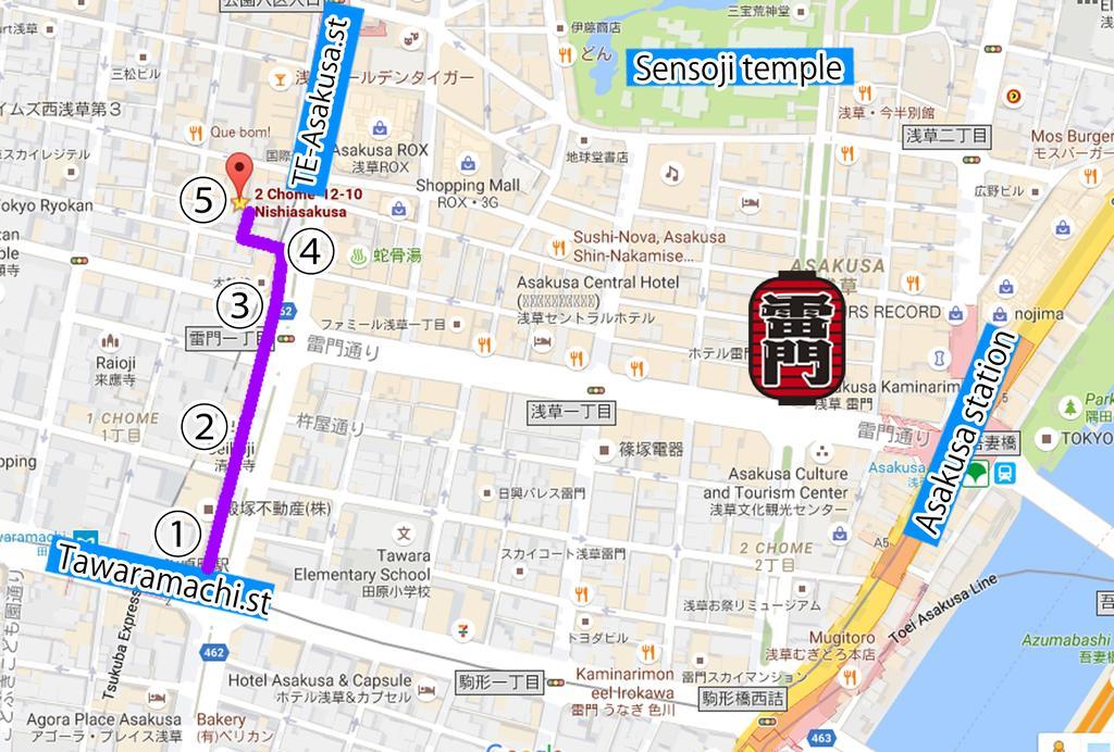 טוקיו Asakusa Buttobi מראה חיצוני תמונה